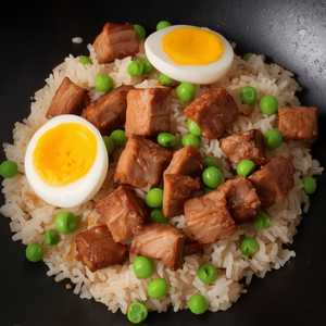 Pork Cha-Siu Fried Rice
