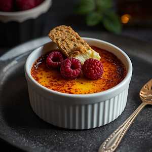 White Chocolate Creme Brulee