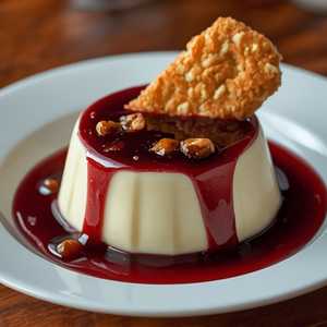 Eggnog Pannacotta