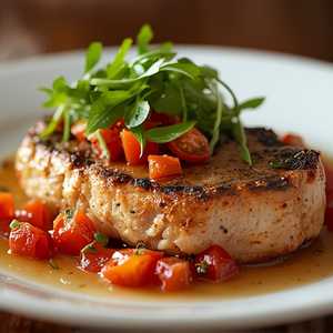 Veal Chop Milanese