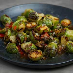 Brussels Sprouts in XO Sauce