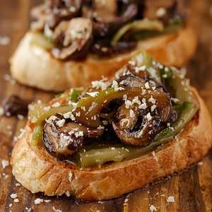 Mushroom Crostini