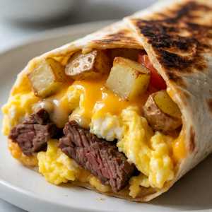 Steak, Egg, Cheese & Potato