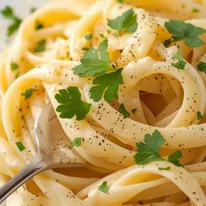 Pasta With Alfredo Sauce