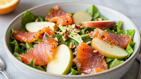 Salmon Waldorf Salad