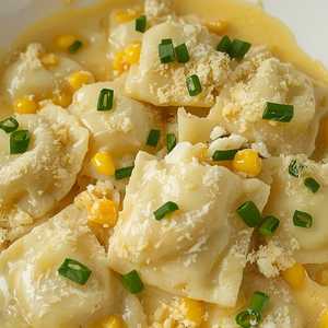 Sweet Corn Ravioli