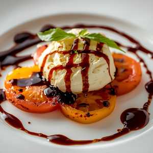 Fried Burrata Caprese