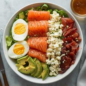 Smoked Salmon Cobb