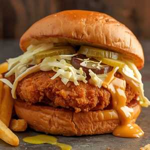 Crispy Chicken Sandwich (Chipotle Aioli)