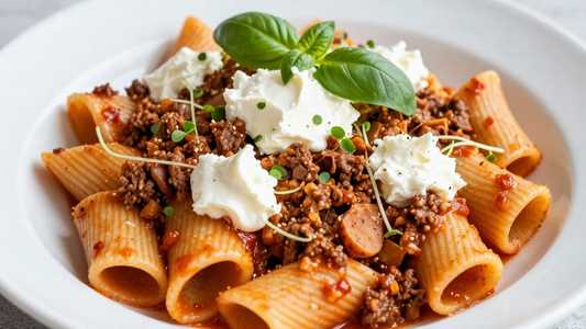 Paccheri Bolognese