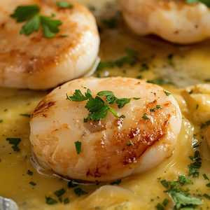 12 Garlic Butter Scallops 갈릭버터 가리비