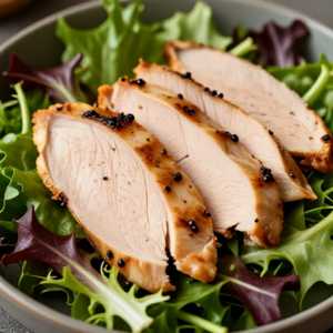 Mesclun con Pollo Affumicato