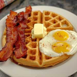 BIGGER BETTER BREAKFAST WAFFLE