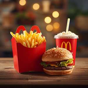 Happy Meal Hamburger