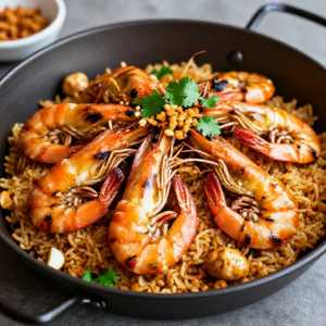 Khao Pad Mun Goong (Jumbo Shrimp)