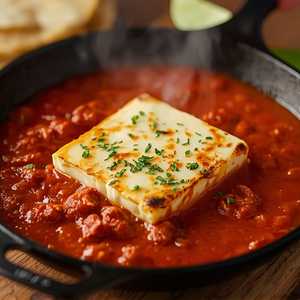 Flaming Queso Panela