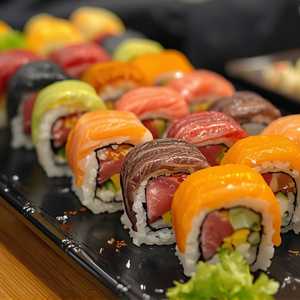 Rainbow Cut Roll