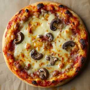 7" Mushroom Pan Pizza