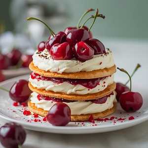 Whipped Cheesecake “Napoleon”