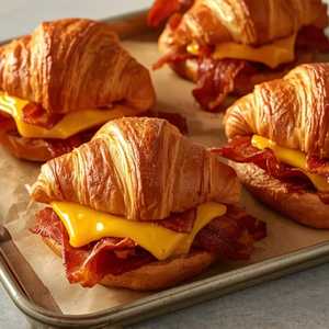 Tray Bacon Egg & Cheese Croissant
