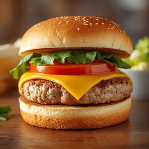 Turkey Cheeseburger