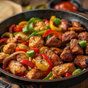 Chicken & Beef Fajitas