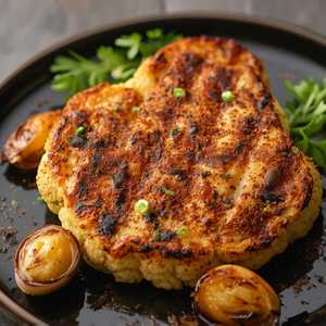 Blackened Cauliflower "Steak"