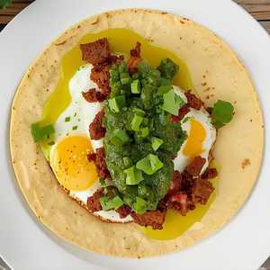 Chorizo Breakfast Taco