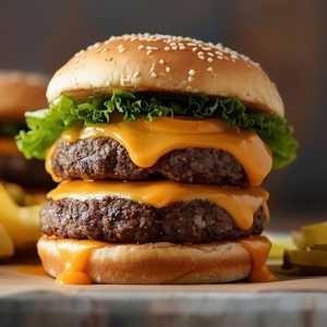West Coast Double Double Burger