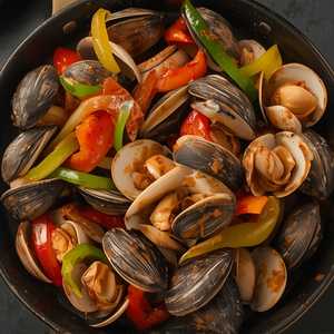 Clams in Black Bean Sauce