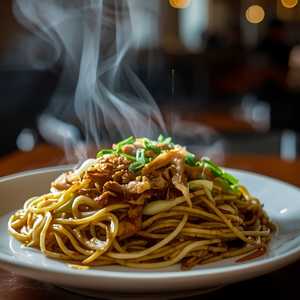 Shredded Pork Chow Mein