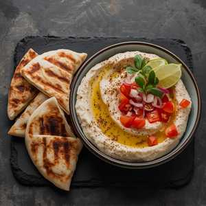Grilled Pita & Hummus