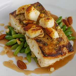 Cast Iron Seared Branzino