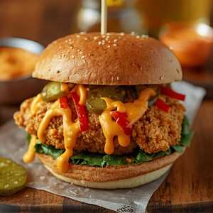 Spicy Big Crispy Sandwich