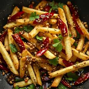 Dry Pepper French Fries