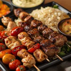 Combo Kabob Plate