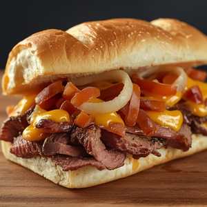 Philly Cheese Steak Stacker