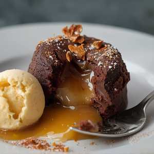 DULCE DE LECHE LAVA CAKE
