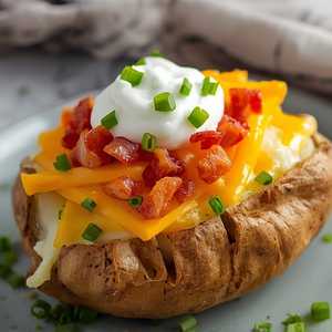 Baked Potato Plain or Loaded