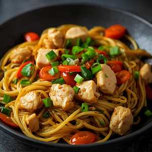 Tallarin Saltado de Pollo