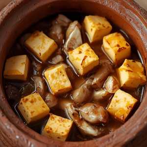 Salty Fish, Diced Chicken & Tofuhot Pot