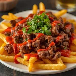 Beef Loaded Shawarma Fries