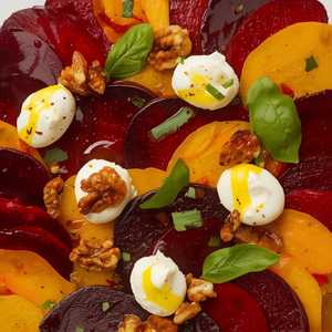 Marinated Golden & Red Beet Salad
