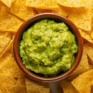 Chips and Fresh Guacamole