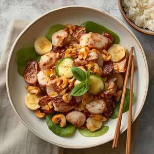 Chicken & Banana Blossom Salad