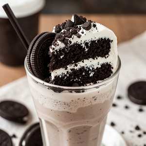Oreo Cookie Cake Milkshake