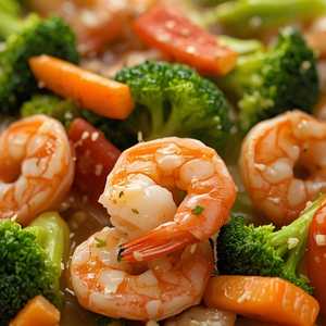 RAU CẢI XÀO TÔM hoặc CÁ / Stir-Fried Vegetables with your choice of Shrimp or Fish