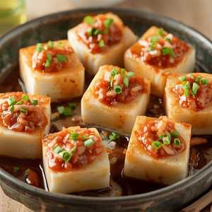 Steamed Stuffed Shrimp Tofu