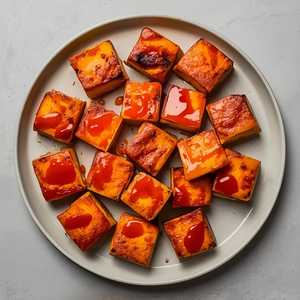 Chili Glazed Grilled Tofu