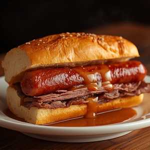 Italian Beef And Sausage Combo